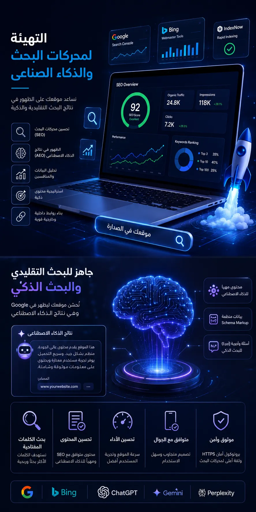 التهيئة لمحركات البحث (SEO) اعلانات جوجل Google Ads